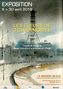 Exposition "Les Fleurs de Tchernobyl" - Emmanuel Lepage et Gildas Chasseboeuf @ La Maison Bleue | Rennes | Bretagne | France