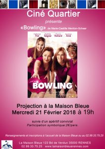 Ciné Quartier - "Bowling" de Marie-Castille Mention-Schaar @ La Maison Bleue | Rennes | Bretagne | France