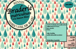 Braderie puériculture @ La Maison Bleue | Rennes | Bretagne | France