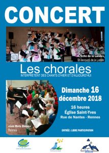 Concert de chorales @ Eglise St-Yves | Bretagne | France